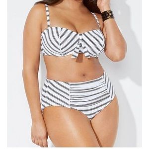 SWIM FOR ALL SCOUT UNDERWIRE HIGH WAIST BIKINI SET